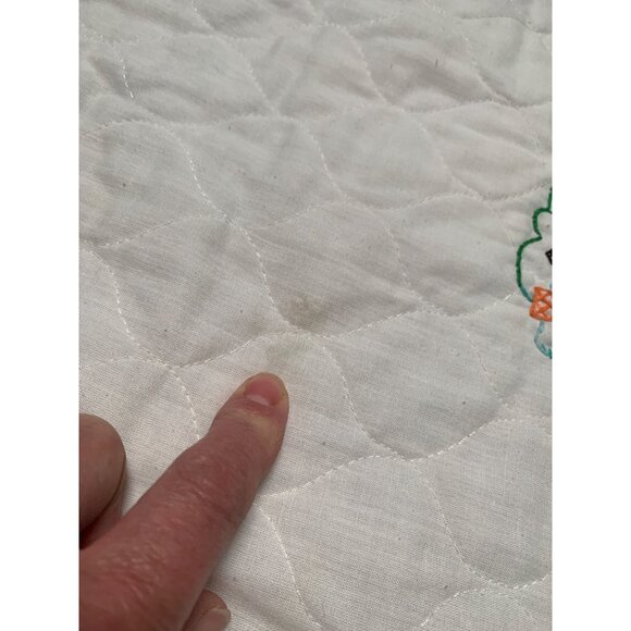 Handmade Once Upon a Time There Were Three Bears Quilted HandStitched Needle Poi - Picture 9 of 13